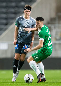 Brages Bjarni Mark Antonsson Duffield och Hammarbys Astrit