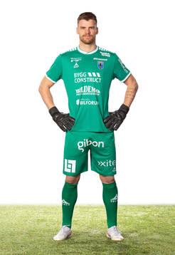 Sirius målvakt Lukas Jonsson