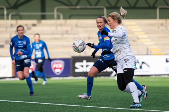 Rosengårds Mimmi Larsson och Eskilstunas Matilda Plan