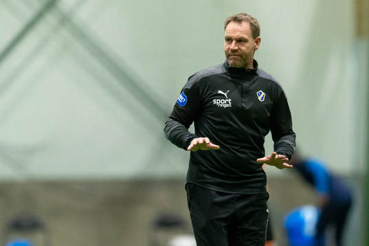 Halmstads assisterande tränare Torbjörn Arvidsson före
