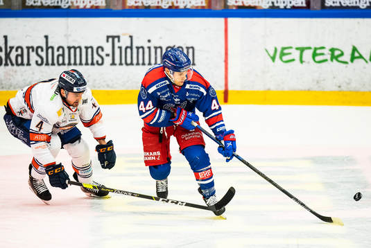 Oskarshamns Nolan Zajac och Växjös Tim Erixon