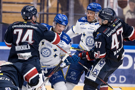 Linköpings Petteri Nikkilä och Leksands Martin Karlsson