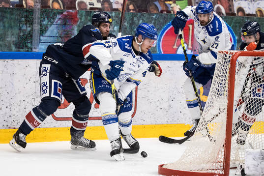 Leksands Carter Ashton och Linköpings Mattias Bäckman