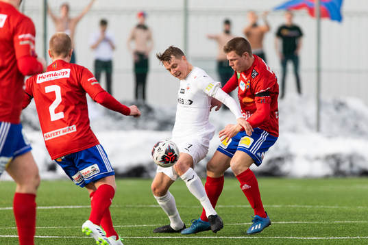 Gauthiods Jonatan Nilsson och Helsingborgs Viktor Lundberg