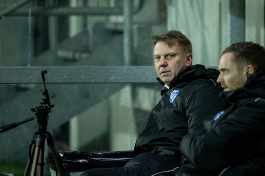 Falkenbergs tränare Hans Eklund