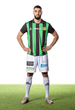 Gais Aiham Ousou poserar för ett porträtt den 24 februari 2021 i Göteborg.