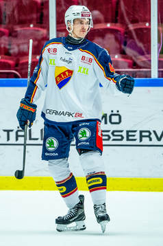 Djurgårdens Marcus Högström jublar