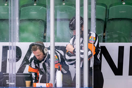 Domare Johan Magnusson och Mikael Sjöqvist