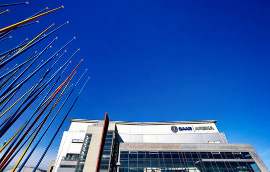 SAAB Arena före ishockeymatchen i SHL mellan Linköping