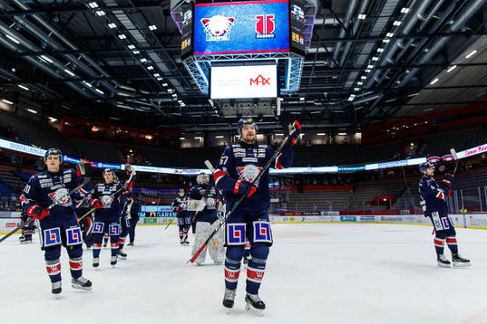 Linköpings Jarno Kärki jublar