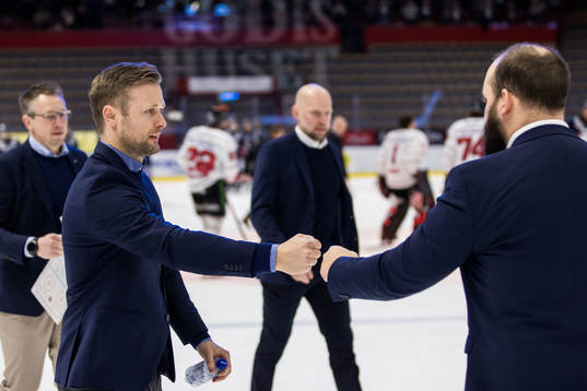 Linköpings tränare Daniel Eriksson