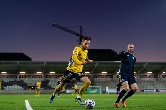 Elfsborgs Rasmus Alm och Utsiktens Alexander Angelin