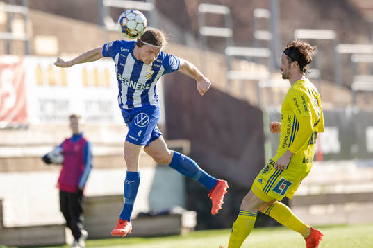 IFK Göteborg Carl Johansson och Sundsvalls Linus Hallenius