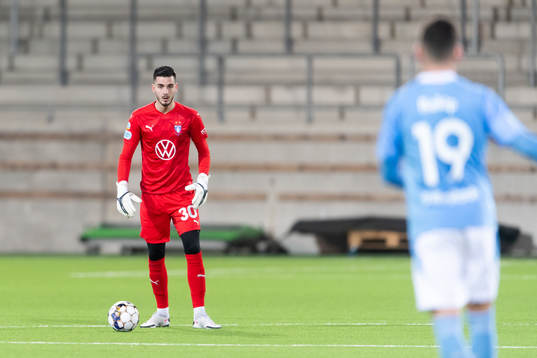 Malmö FFs målvakt Marko Johansson