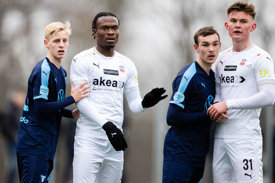 Malmö FFs Emil Lindman och Alexander Nilsson och