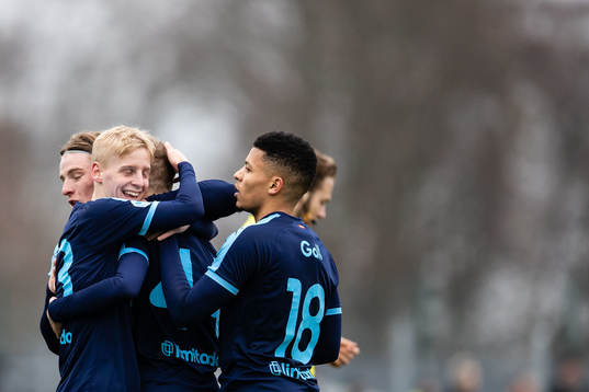 Bla gjennom flere bilder av Fotboll, U21 Allsvenskan Södra, Helsingborg - Malmö FF