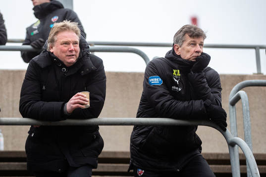 Helsingborgs tränare Jörgen Lennartsson och