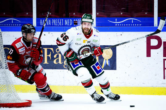 Malmö Redhawks Pathrik Westerholm och Frölundas Jonathan