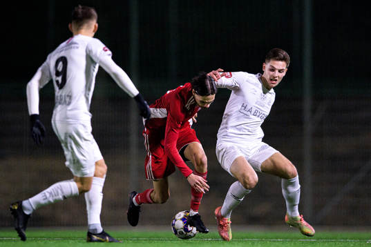 Lindomes Fredrik Johansson Zanjanchi och Örgrytes Samuel
