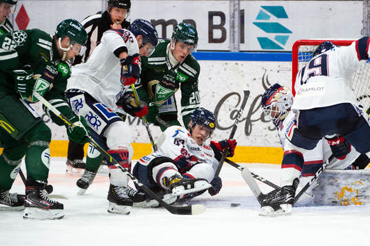 Linköpings Patrik Lundh, Anton Karlsson mot Färjestads