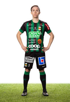 Varbergs Jakob Lindahl poserar för ett porträtt den 4 mars 2021 i Varberg.