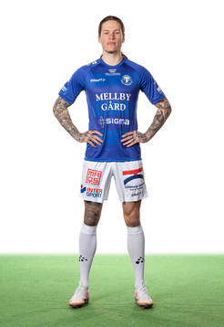 Trelleborgs Isak Jönsson poserar för ett porträtt den 5 mars 2021 i Trelleborg.