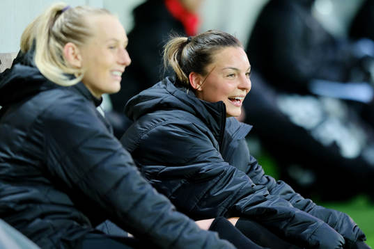 Häckens Johanna Rytting Kaneryd och Stina Blackstenius