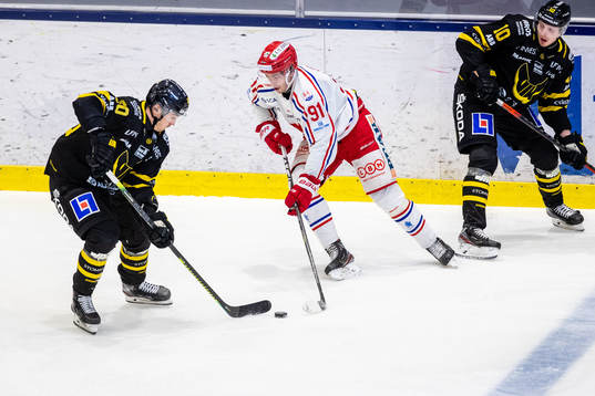 Västerås Henrik Hetta och Timrås Viktor Lodin