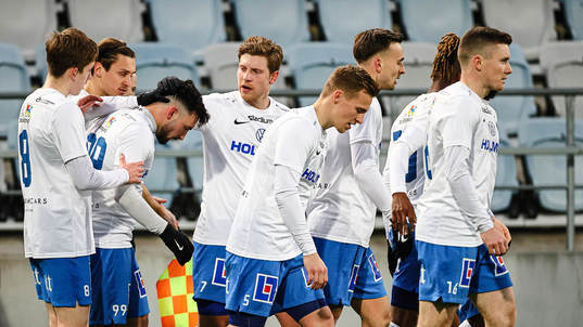 IFK Norrköpings spelare jublar
