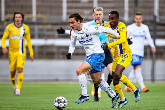 IFK Norrköpings Jonathan Levi och IFK Göteborgs Alhassan
