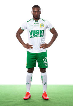 Hammarbys Filston Mawana poserar för ett porträtt den 8 mars 2021 i Stockholm.