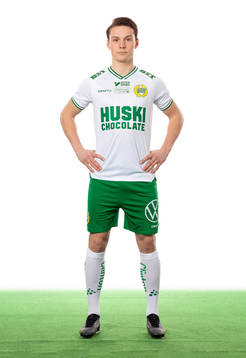 Hammarbys Axel Sjöberg poserar för ett porträtt den 8 mars 2021 i Stockholm.
