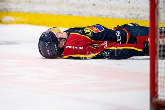 Djurgårdens Marcus Högström ligger skadad