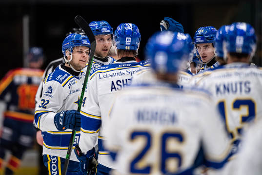 Leksands Daniel Gunnarsson jublar