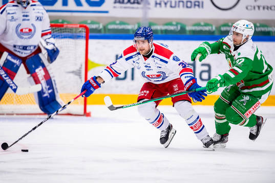 Oskarshamns Nichlas Torp  och Rögles Daniel Zaar