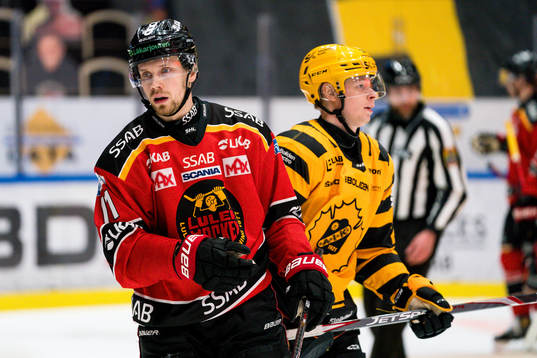 Luleås Petter Emanuelsson och Skellefteås Jacob Andersson