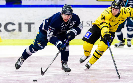 Karlskogas Linus Karlsson och Västerås Joakim Hillding