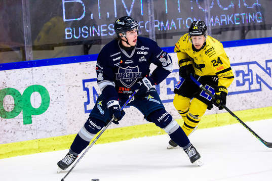 Karlskogas Linus Karlsson och Västerås Joakim Hillding