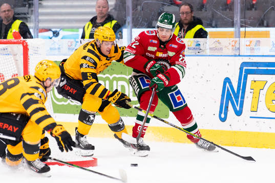 Skellefteås Philip Broberg och Frölundas Linus Nässén