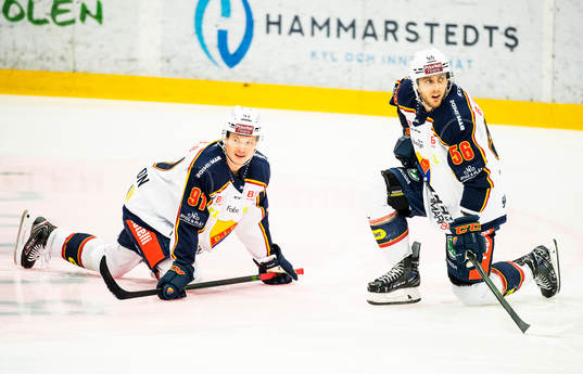 Djurgårdens Linus Andersson och Robin Norell