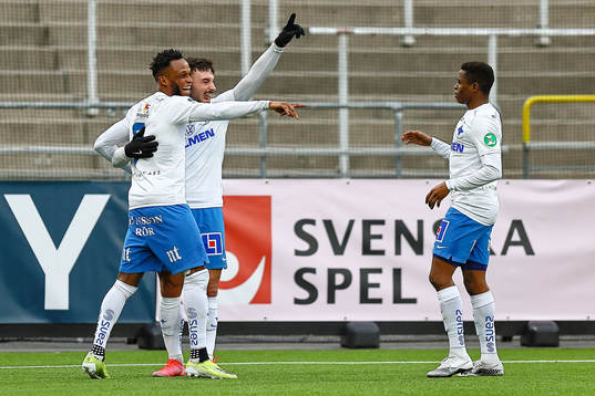 IFK Norrköpings Samuel Adegbenro, Sead Haksabanovic och