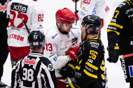 Almtunas Tobias Liljendahl och Västerås Alexander Lunsjö