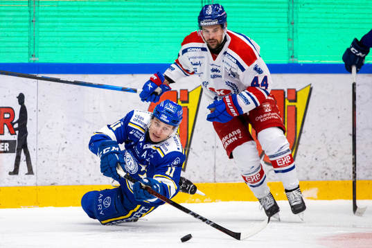 Leksands Martin Karlsson och Oskarshamns Nolan Zajac