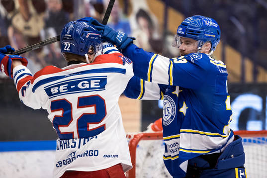 Oskarshamns John Dahlström och Leksands Mirco Müller