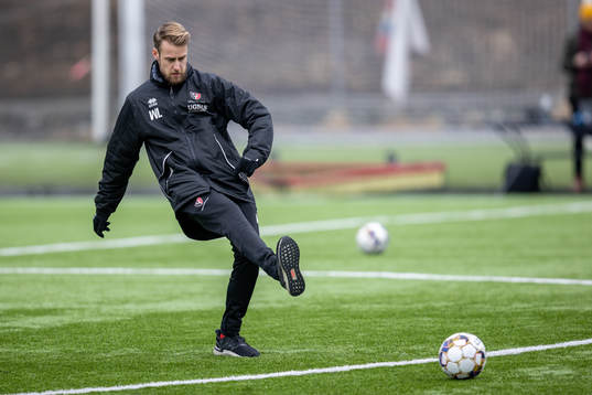 Trollhättans tränare Wiliam Lundin