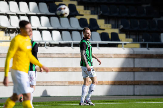 GAIS Daniel Sterner jublar efter 1-0