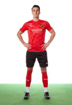 Vasalunds Dominick Zator poserar för ett porträtt den 22 mars 2021 i Stockholm.