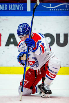 Oskarshamns Nolan Zajac jublar