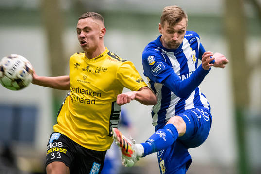 Elfsborgs Theo Lind och IFK Göteborgs Sebastian Eriksson