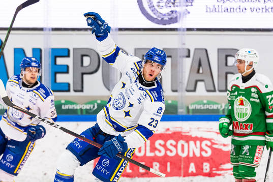 Leksands Mirco Muller jublar